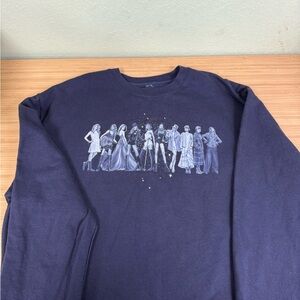Taylor Swift Midnight Eras Black Sweatshirt ~ 4XL ~ Official  Limited Edition